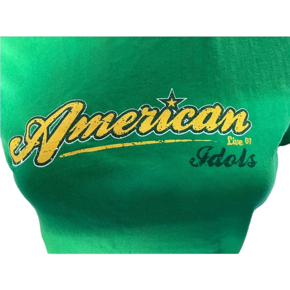 Official Vintage American Idols Live 2007 Tour Concert Tee